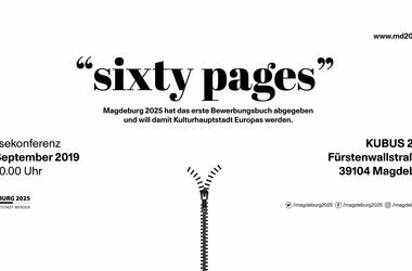 Pressekonferenz zur Abgabe des Bewerbungsbuches Magdeburg 2025 
